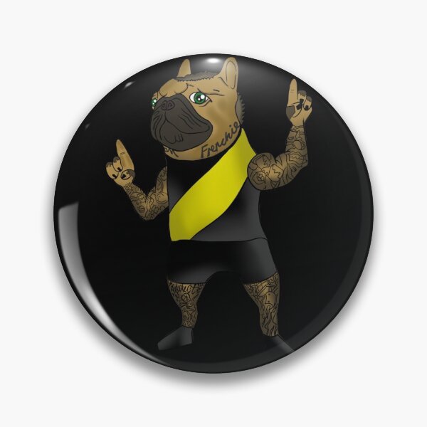 Item preview, Richmond Aussie Rules Footy Frenchie designed and sold by Proud Pawz.