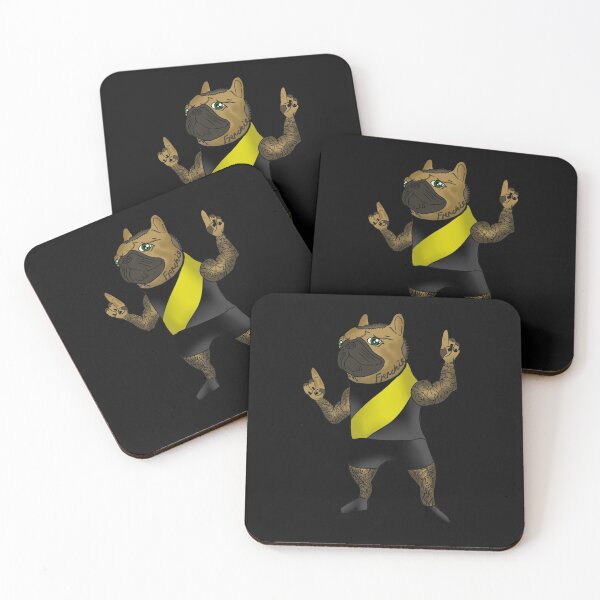 Item preview, Richmond Aussie Rules Footy Frenchie designed and sold by Proud  Pawz.