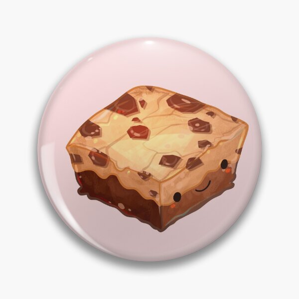 Item preview, Cute Brookie (Brownie and Chocolate Chip Cookie) designed and sold by GalaxyChicken.