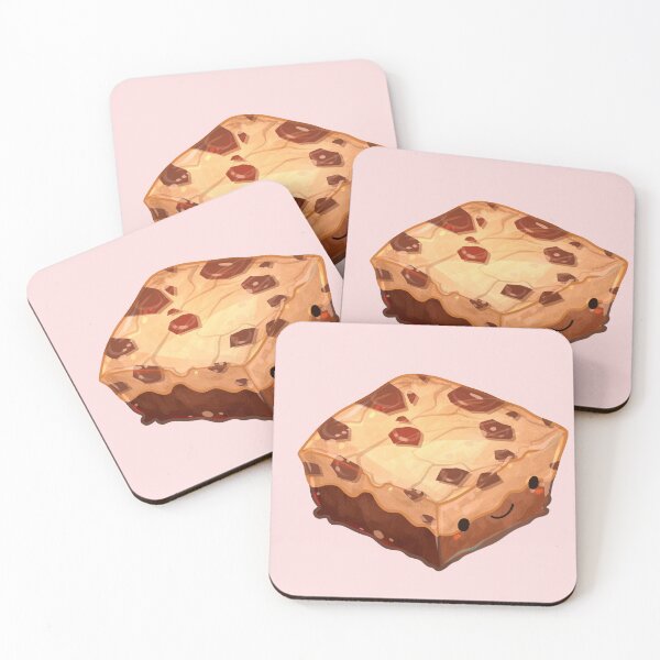 Item preview, Cute Brookie (Brownie and Chocolate Chip Cookie) designed and sold by GalaxyChicken.