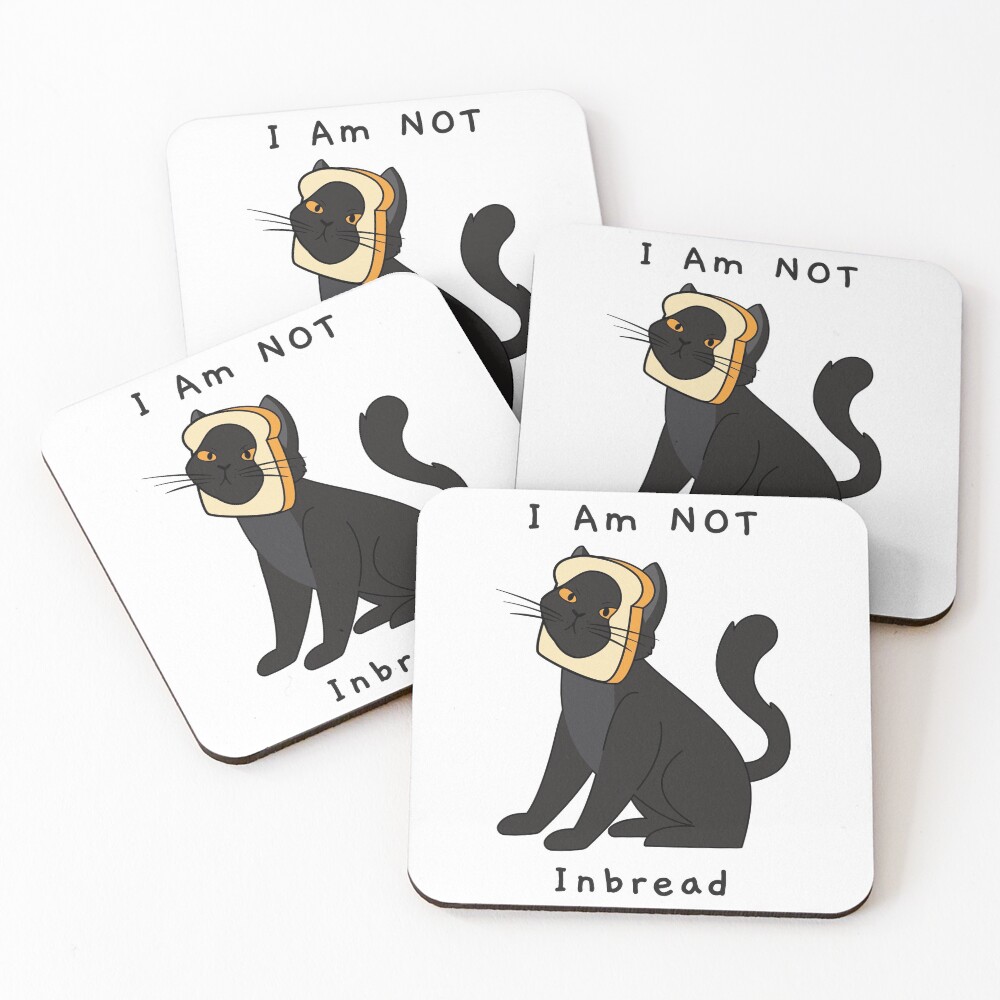 Item preview, Coasters (Set of 4) designed and sold by RedsStickerShop.