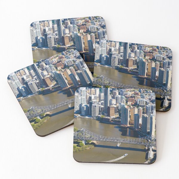 Item preview, Story Bridge in Brisbane from helicopter designed and sold by khals1.