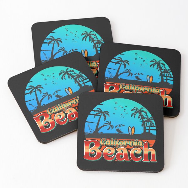 Item preview, California beach Cool sunset designed and sold by Nature-mark.