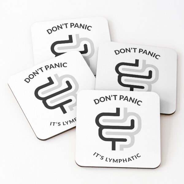 Item preview, Don't Panic It's Lymphatic designed and sold by greenchimp.