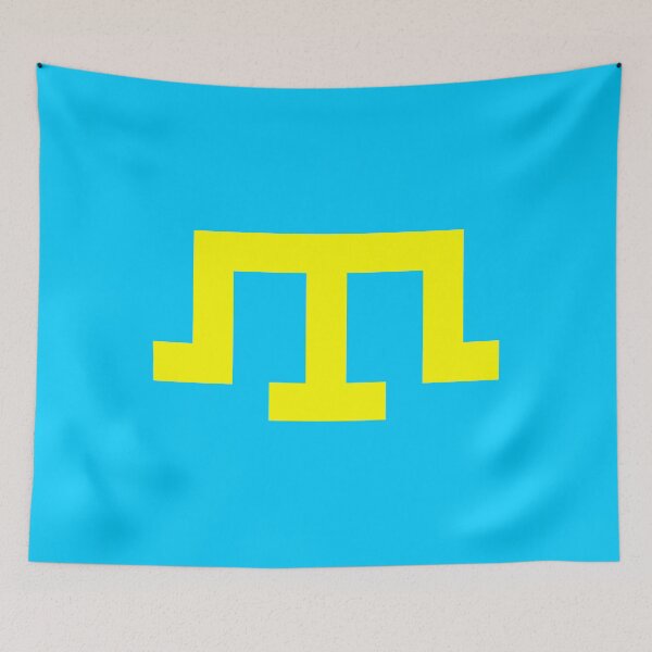 Item preview, Crimean Tatar Qırımlı Tamga national flag designed and sold by IuriiVlasenko.