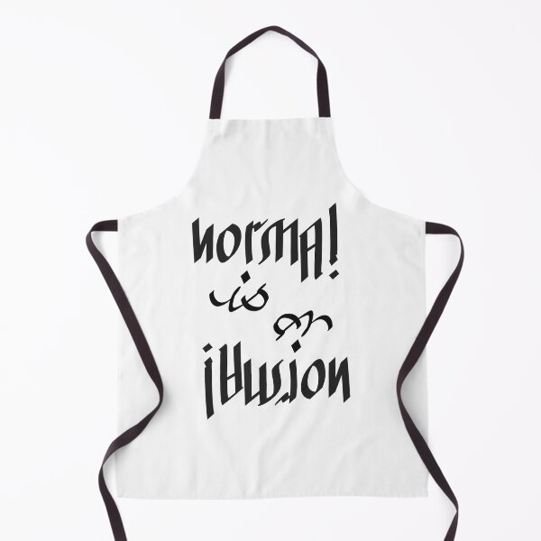 Item preview, "Normal is an Illusion" Ambigram designed and sold by Joanna-Vu.