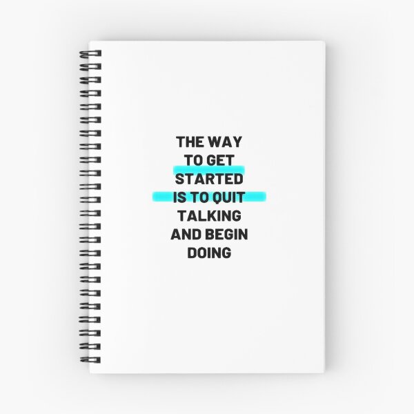 Item preview, The way to get started is to quit talking and begin doing designed and sold by TOUPOINT.