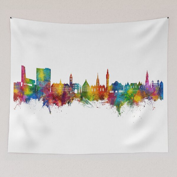 Item preview, Lille France Skyline designed and sold by ArtPrints.