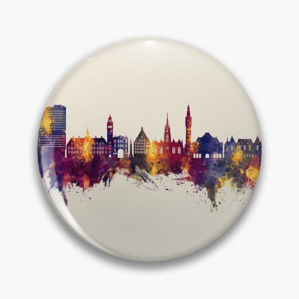 Item preview, Lille France Skyline designed and sold by ArtPrints.