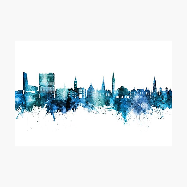 Vista previa del artículo con la obra «Horizonte de Lille, Francia», diseñado y vendido por ArtPrints.