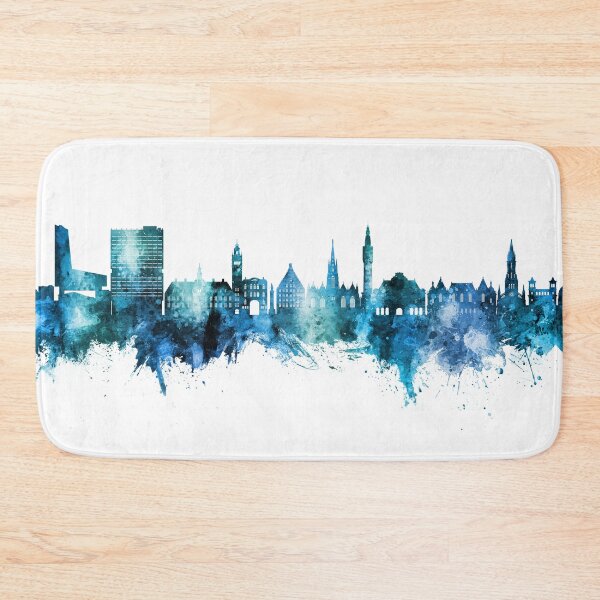 Item preview, Lille France Skyline designed and sold by ArtPrints.