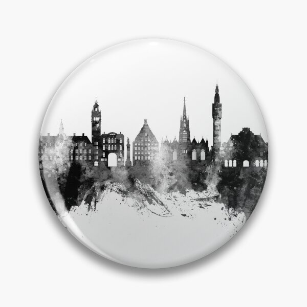 Item preview, Lille France Skyline designed and sold by ArtPrints.