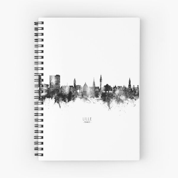 Item preview, Lille France Skyline designed and sold by ArtPrints.