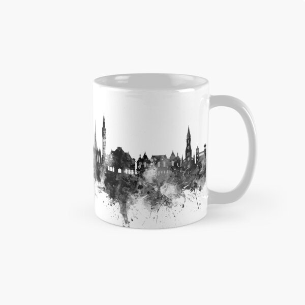 Item preview, Lille France Skyline designed and sold by ArtPrints.