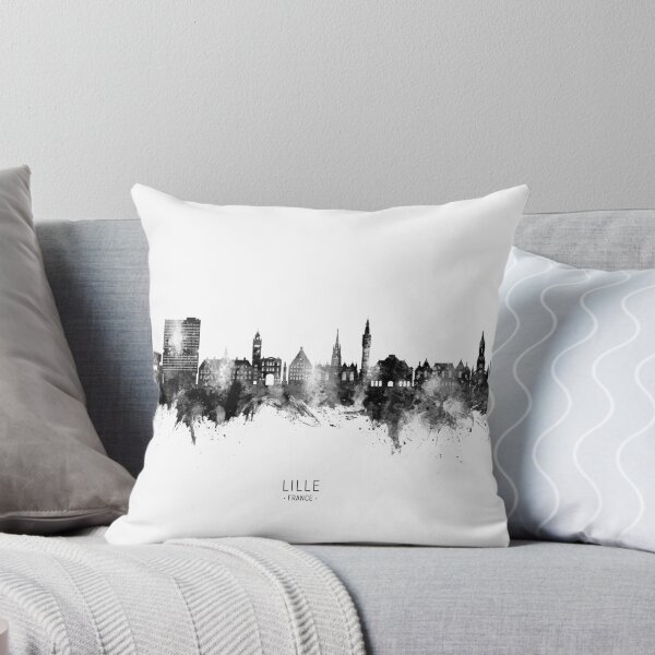 Item preview, Lille France Skyline designed and sold by ArtPrints.