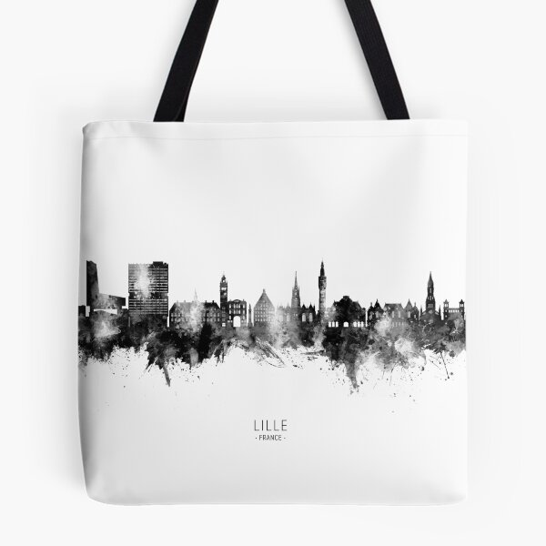 Item preview, Lille France Skyline designed and sold by ArtPrints.