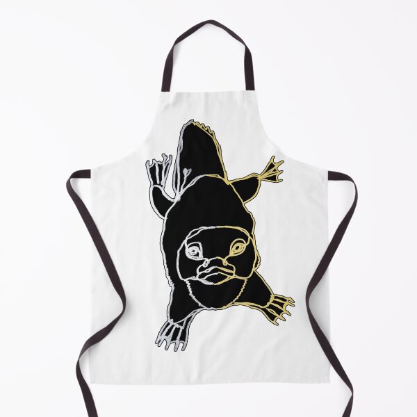 Item preview, Platypus ambidextrous line drawing designed and sold by orangerinka.