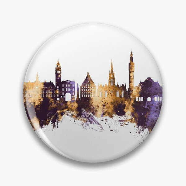 Item preview, Lille France Skyline designed and sold by ArtPrints.