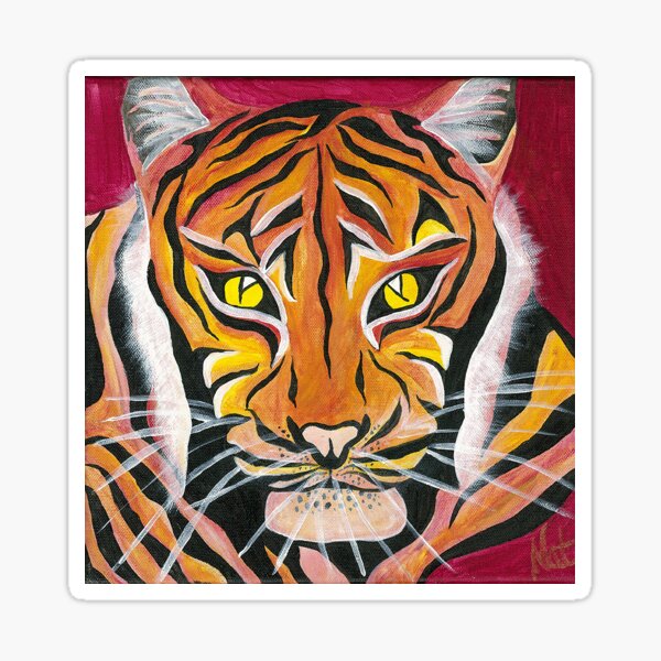 Item preview, Tiger Bright designed and sold by NatGingell.