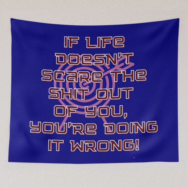 Item preview, If life doesn't scare you...life is relentless designed and sold by Zukhra79.