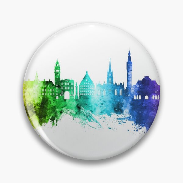Item preview, Lille France Skyline designed and sold by ArtPrints.