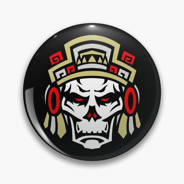 Item preview, Aztec skull designed and sold by Astralia.