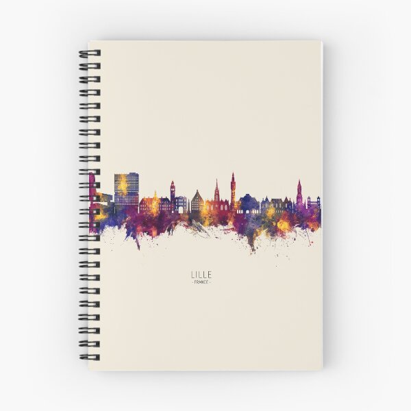 Item preview, Lille France Skyline designed and sold by ArtPrints.
