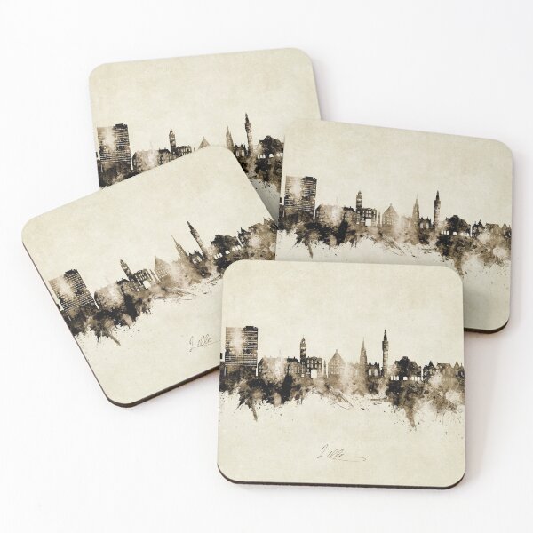 Item preview, Lille France Skyline designed and sold by ArtPrints.