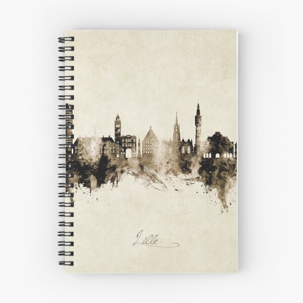 Item preview, Lille France Skyline designed and sold by ArtPrints.