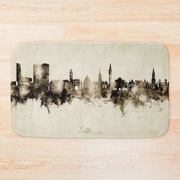 Item preview, Lille France Skyline designed and sold by ArtPrints.