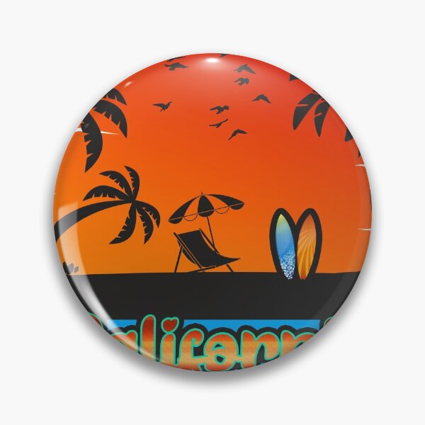 Item preview, Cool California beach sunset designed and sold by Nature-mark.