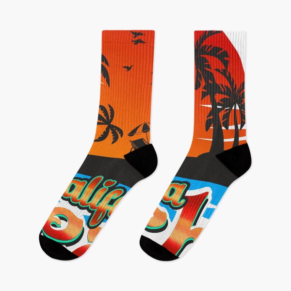 Item preview, Cool California beach sunset designed and sold by Nature-mark.