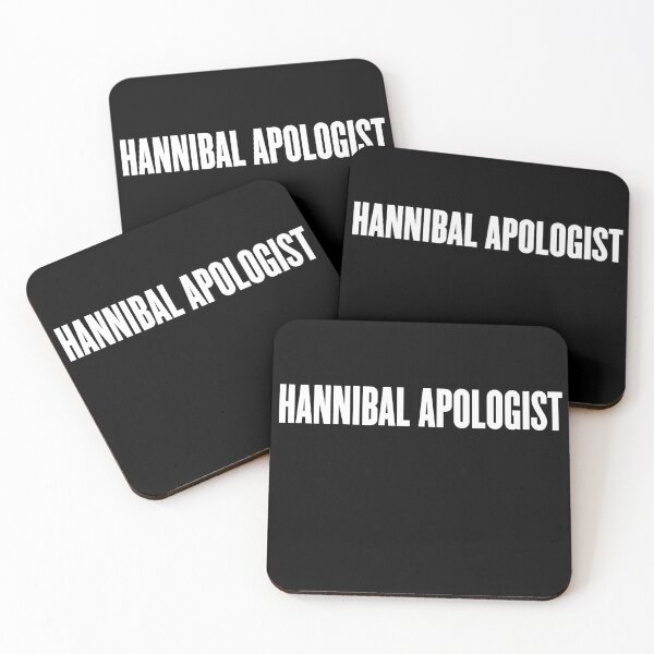 Item preview, HANNIBAL APOLOGIST in WHITE designed and sold by jennifersbodies.