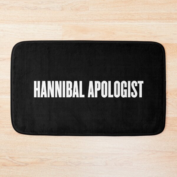 Item preview, HANNIBAL APOLOGIST in WHITE designed and sold by jennifersbodies.