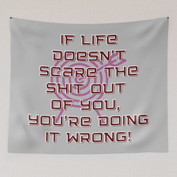 Item preview, If life doesn't scare you...life is relentless designed and sold by Zukhra79.