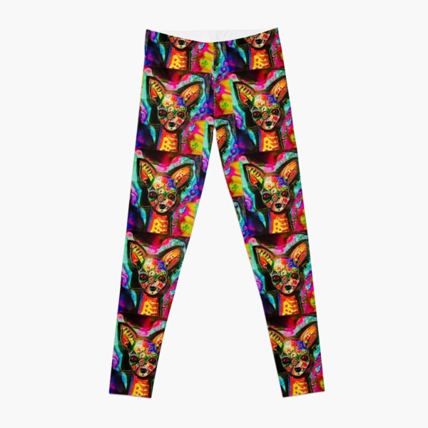 funky pup Leggings