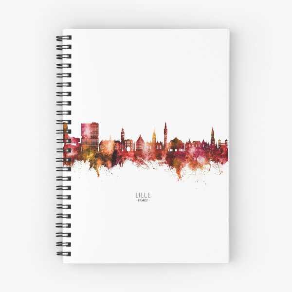 Item preview, Lille France Skyline designed and sold by ArtPrints.