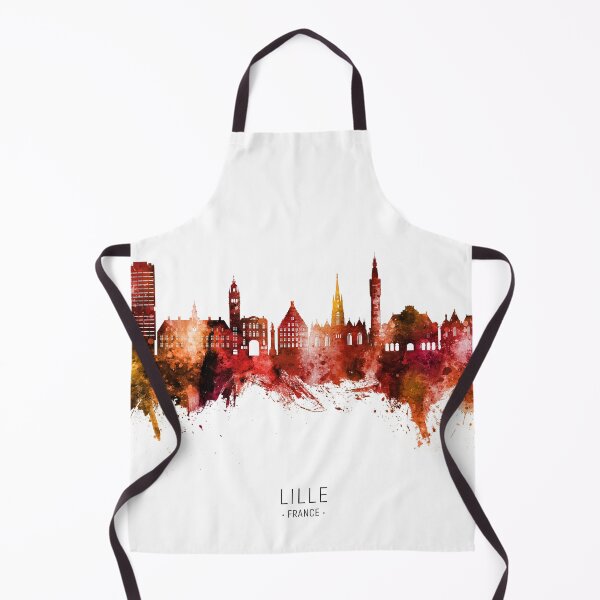 Item preview, Lille France Skyline designed and sold by ArtPrints.