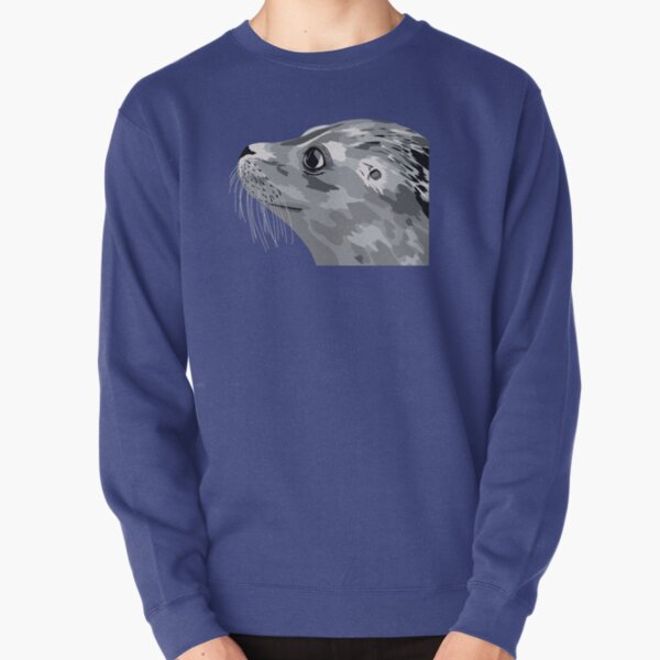 Seal Face Pullover Sweatshirt