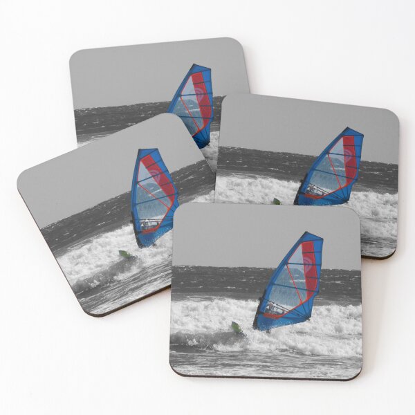 Item preview, Selective color windsurfer designed and sold by Ann Biddlecombe.