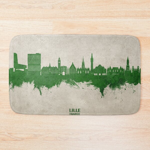 Item preview, Lille France Skyline designed and sold by ArtPrints.