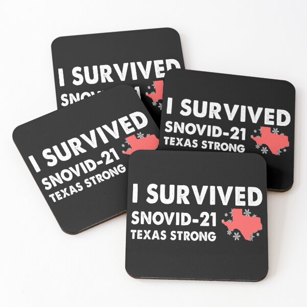 Item preview, I Survived SNOVID 2021 Texas Strong Texas Blizzard Winter 21 designed and sold by Niishouseca.