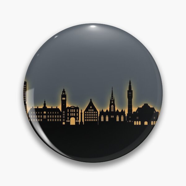 Item preview, Lille France Skyline designed and sold by ArtPrints.