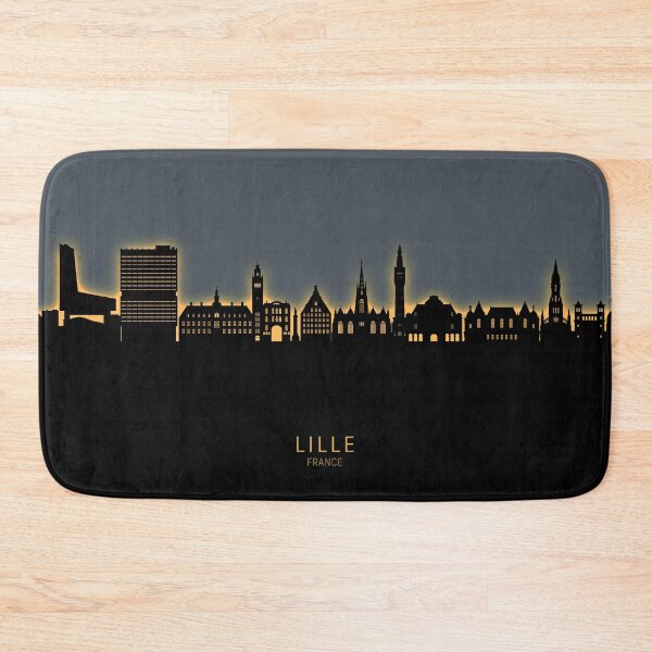 Item preview, Lille France Skyline designed and sold by ArtPrints.