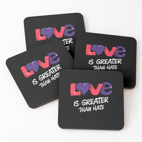 Item preview, Love Is Greater Than Hate designed and sold by greenchimp.