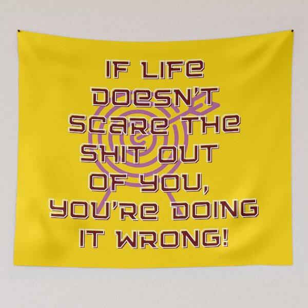 Item preview, If life doesn't scare you...life is relentless designed and sold by Zukhra79.