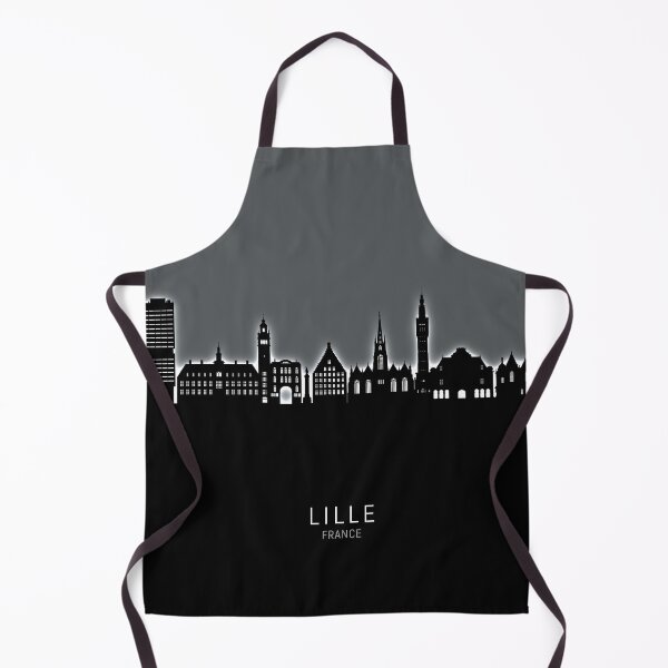 Item preview, Lille France Skyline designed and sold by ArtPrints.