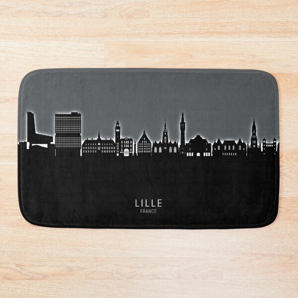Item preview, Lille France Skyline designed and sold by ArtPrints.