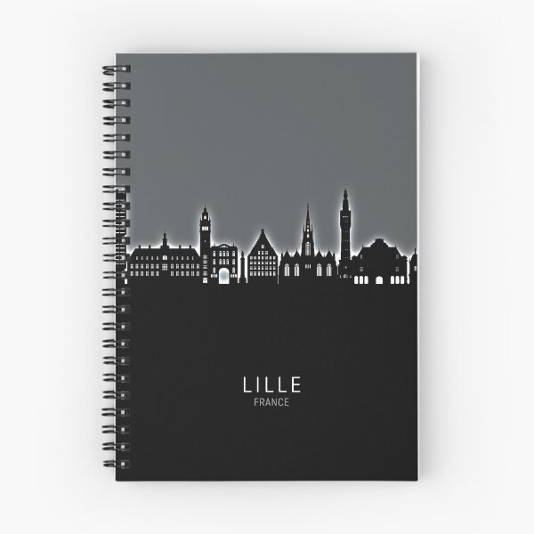 Item preview, Lille France Skyline designed and sold by ArtPrints.
