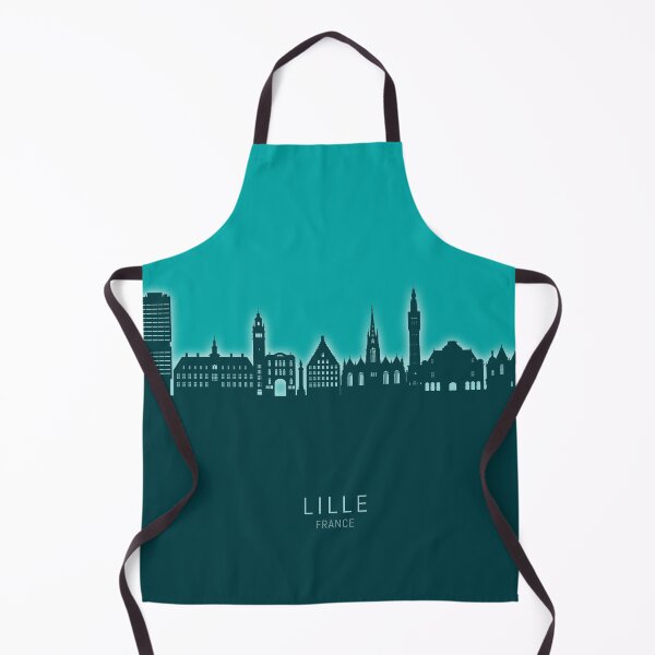 Item preview, Lille France Skyline designed and sold by ArtPrints.